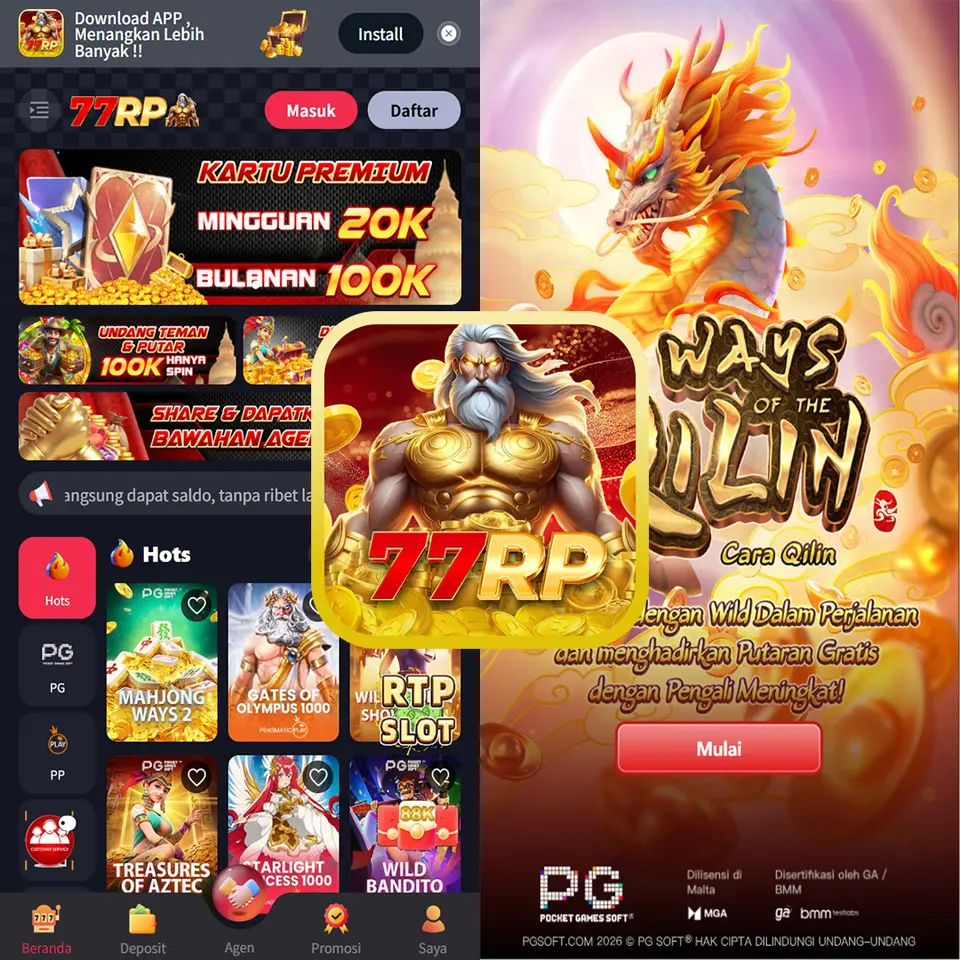 77rp Masuk