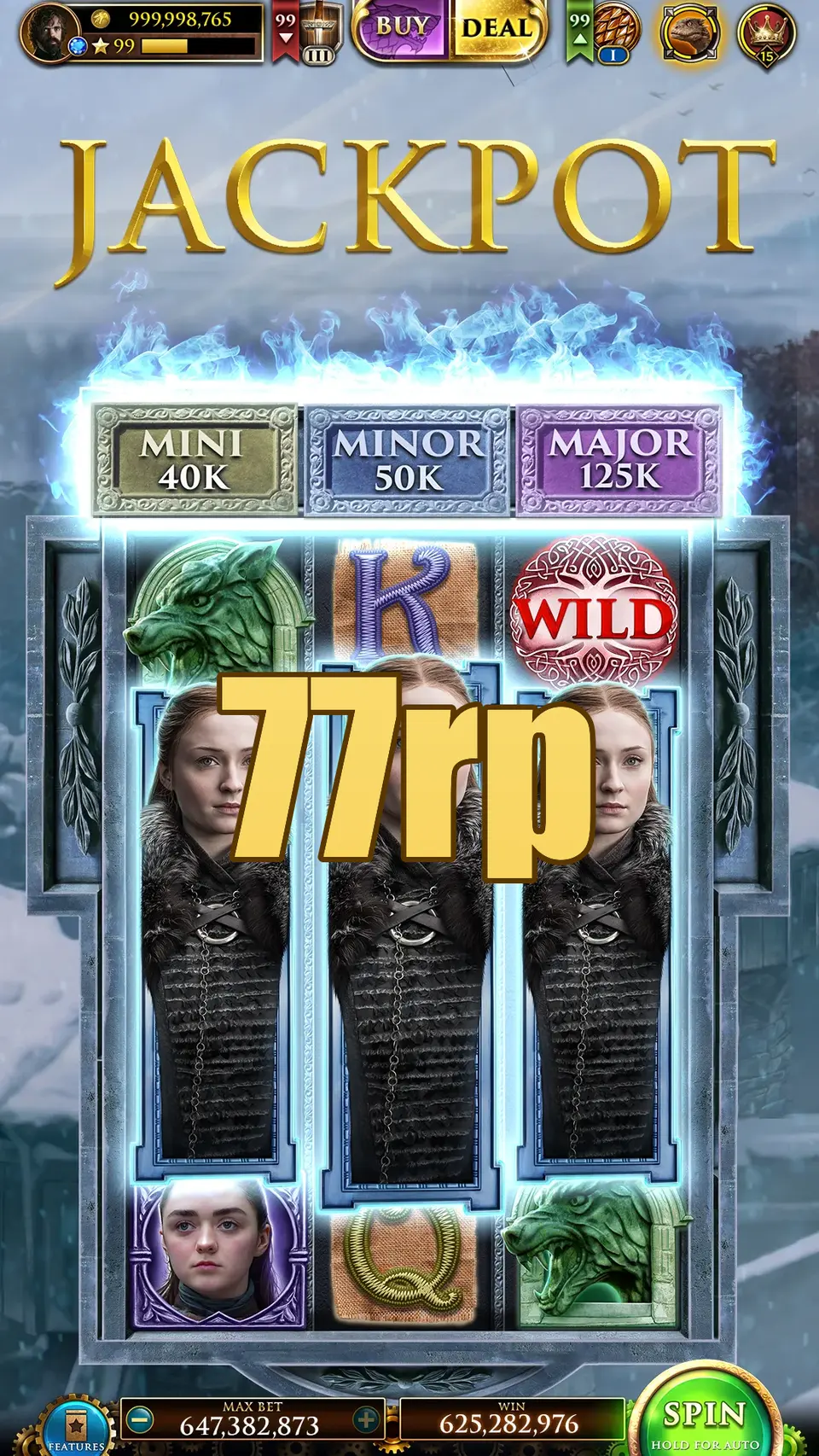 77rp Masuk